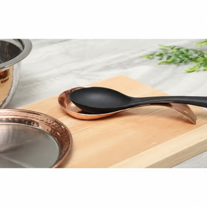 100% porte-cuillère en cuivre véritable martelé et repose-cuillère en cuivre pour mariage et outils de cuisine repose-cuillère en cuivre - Product Image 1