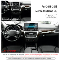 Écran multimédia Meihua 12,3 pouces pour Benz ML W166 GL X166 GLE GLS 2012-2018, écran tactile, CarPlay sans fil, navigation, Android Auto
