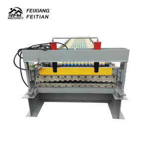 PPGI GI Métal Fer Vague En Forme De Tuile Toit Feuille Ondulée Laminage À Froid Formant Faisant La Machine À Vendre - Product Image 4