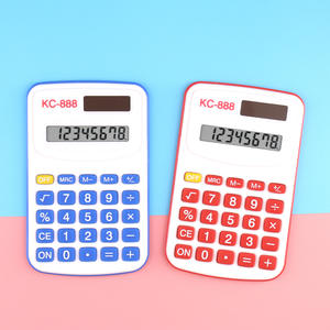 Mini calculatrice Kc 888 à 8 chiffres, portable, fonctionnant sur piles, pour étudiants et usage au bureau - Product Image 4