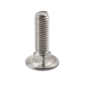 In Acciaio Inox 316 Bulloni DIN603 M4 Bullone Din 603 Passo Bulloni Con Testa Ombrello