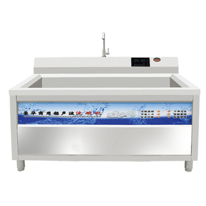 Laveuse à ultrasons industrielle multifonctionnelle pour fruits et légumes, évier de nettoyage robuste pour fruits de mer - Product Image 5