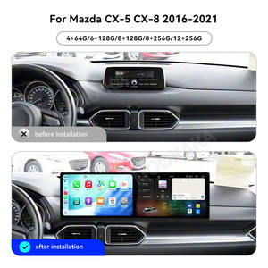 Radio de Coche MOOKAKA con Pantalla Dual de 10.1 Pulgadas Android 14, GPS para <span class=keywords><strong>Mazda</strong></span> <span class=keywords><strong>CX</strong></span>-<span class=keywords><strong>5</strong></span> <span class=keywords><strong>CX</strong></span>-8 <span class=keywords><strong>2016</strong></span>-2021, Reproductor de DVD, <span class=keywords><strong>Carplay</strong></span> Inalámbrico, GPS Multimedia - Product Image 3
