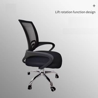 Chaise de bureau ergonomique moderne à prix d'usine en gros, chaise de conférence confortable pour le lieu de travail