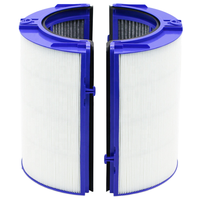 Filtre HEPA H13 et filtre à charbon 2-en-1 de remplacement, efficacité de 99,5 %, compatible avec les purificateurs d'air HP06 TP06 DP04 PH02, lot de 2