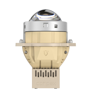 Bi <span class=keywords><strong>LED</strong></span> Ống Kính Máy Chiếu 3.0 Inch <span class=keywords><strong>LED</strong></span> Sương Mù/Lái Xe Đèn 5000 Lux 6750lx 3-Màu Sắc Cao Thấp Chùm Đèn Sương Mù Cho Xe - Product Image 2