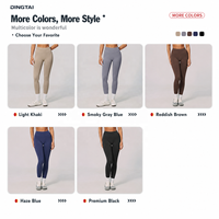 Set Yoga Seamless High Waist Plus Size Wanita, Tank Top Pengangkat Bokong, Legging Kompresi Fitness, Bahan Bernapas Empat Arah
