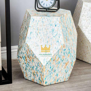 Mesa de Centro Moderna Hecha a Mano con Incrustaciones de Madreperla, Mueble de Asientos para Decoración de Hostelería de Vietnam - Product Image 2