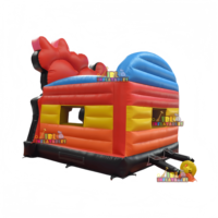 Château gonflable Mickey, trampoline gonflable, château gonflable pour saut, pour location commerciale, directement de l'usine