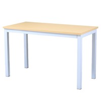 Bureau d'ordinateur en métal pour la maison, la chambre ou le bureau, design mobile et détachable, combinaison libre, table longue pour étudiants et employés
