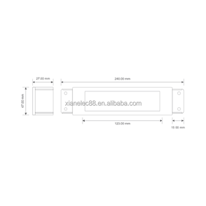 XIANTAI Venta al por mayor OEM CUSTOM RANGE HOOD PARTS DOR003 HOOD BITA DISPLAY - Product Image 3