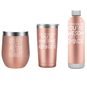 Grander Custom Gift Sets Tumblers For Men Women Christmas Gifts With Gift Box Decoration