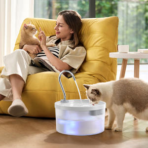 Fontaine à eau intelligente pour animaux de compagnie, filtration automatique en circulation pour chats et chiens, alimentation USB, conception détachable SLY 01 - Product Image 1