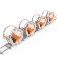 Équipement de terrain de jeu intérieur Space Train pour enfants - Utilisation commerciale, design personnalisable