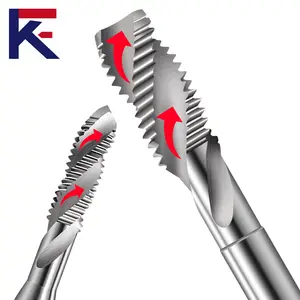 KF Apex Spiral düz oluk iplik dokunun yüksek hız çelik Tungsten çelik vida dokunun aracı