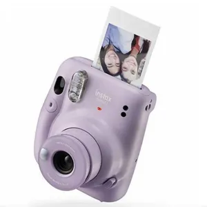 Высокое качество и низкая цена Instax Mini 11 мгновенная камера детская игрушечная камера с ремешком и двумя кнопками затвора