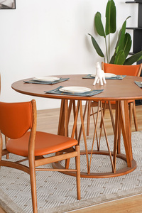 Produttore Juncheng mobili vendita diretta moderno stile nordico design tavolo da pranzo <span class=keywords><strong>di</strong></span> lusso tavola boscosa combinato con hotel - Product Image 5