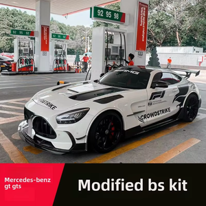 Pour Mercedes-Benz <span class=keywords><strong>AMG</strong></span> <span class=keywords><strong>GT</strong></span> <span class=keywords><strong>Black</strong></span> <span class=keywords><strong>Series</strong></span>, modification de carrosserie large, mise à niveau BS, pare-chocs avant et arrière, capot, aileron arrière, kits de carrosserie, pare-chocs - Product Image 2