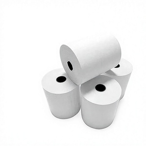 Rouleaux de papier thermique pour caisse enregistreuse, blanc, simple couche, sans BPA, 57 mm x 50 mm, vente en gros, fabricants, BH-Tf-04 - Product Image 4