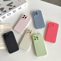 Couleur bonbon tissé motif couverture de luxe étuis de téléphone portable pour iPhone 15 14 13 12 11 Pro Max XS XR 7 8 Plus SE2020 SE2022 SE3