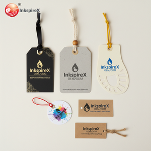 도매 가격 스윙 종이 행 태그 의류 라벨 로고 의류 라벨 의류 태그 의류 태그 및 라벨 - Product Image 2