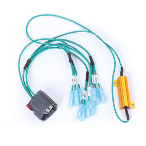 Arnés de cableado eléctrico de 1 m, 1x2,5 mm, terminales de conexión rápida con aislamiento de PVC para conexión de equipos de precisión - Product Image 1