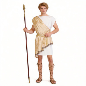 Disfraz <span class=keywords><strong>de</strong></span> Guerrero Romano Antiguo para Hombre, para Halloween, Carnaval, Fiesta, Cosplay, TRAD-011 - Product Image 4