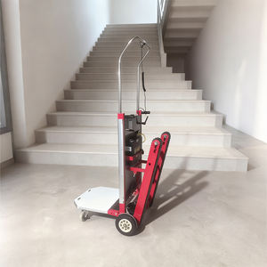 Carretilla de mano escaladora de plataforma de acero plegable eléctrica con capacidad de carga de 400kg para almacenamiento y herramientas - Product Image 4