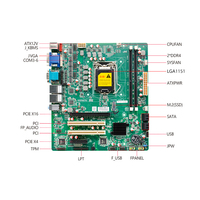 Motherboard Micro ATX LGA1151 Chipset Z390 DDR4 Maks 64GB I210AT Dual Lan SATA3.0 M.2 PS2 TPM LPT ATX Placa Madre