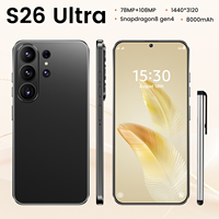 Teléfono Inteligente S26 Ultra 5G Más Vendido, Android 16GB+1TB, Teléfono Inteligente con Pantalla Grande para Juegos