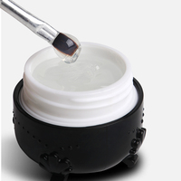 Colle adhésive liquide UV 3D HS pour strass, gel super résistant transparent pour ongles, bijoux de luxe français pour nail art 3D