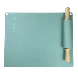 Gia Đình Silicone Cán Pin Nhào Pad Đặt Cán Pin Pastry Mat