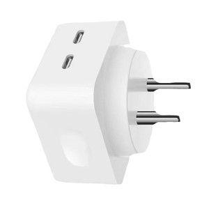Chargeur rapide pliable double type C 40W pour tablette, en plastique blanc, universel, portable pour téléphone mobile - Product Image 5