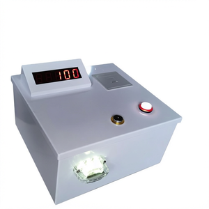 Machine de comptage de tickets à monnayeur blanche pour centre de jeux d'arcade - Product Image 1