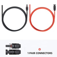 Câbles solaires HOTION en cuivre étamé XLPO, 4 AWG, pour usage domestique, vente en gros directe usine Chine