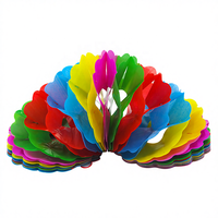 Fleur en papier à tirer, fabrication QF, vente en gros, pour accessoires de magie de scène, jouet