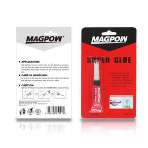 Colle instantanée 502 Crazy Glue, colle super forte à séchage rapide pour chaussures et <span class=keywords><strong>plastique</strong></span> - Product Image 2