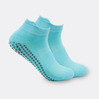 Chaussettes basses pour femmes 6 couleurs à la mode Dot Glue Design tissu éponge avec talon Tab Sports Chaussettes de sol respirantes