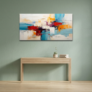 Hyidecorart Metal Wall Art Living Room Abstract Office Artworks <b>Bedroom</b> Minimalism Modern Portrait Wall Decor with Wood Frame - Product Image 3