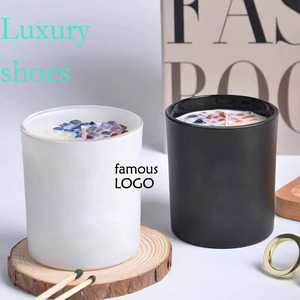 โถแก้วเป็นมิตรกับสิ่งแวดล้อมเทียนหอมขี้ผึ้งถั่วเหลืองธรรมชาติที่มีกลิ่นหอมยาวนานของขวัญน้ำมันหอมระเหยสำหรับบ้านสำนักงานสปาและบาร์ - Product Image 4