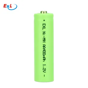 Batterie rechargeable Ni MH de grande capacité 1.2V AA 400mAh pour produits électroniques