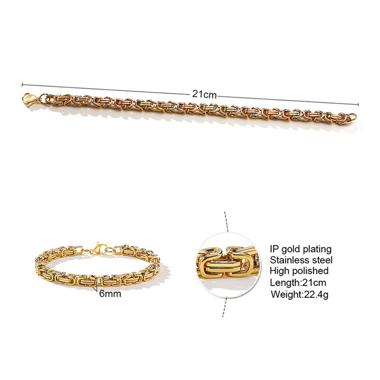 Gold 6mm*21cm