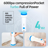 Pompe à vide électrique pour sacs de rangement sous vide, pompe à air de voyage, pompe à sac de compression et de scellement rechargeable par USB portable pour vêtements