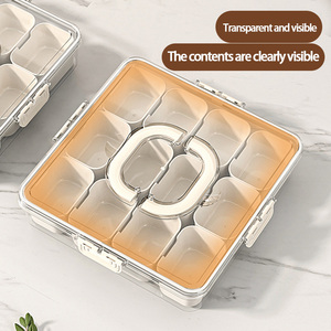Caja <span class=keywords><strong>de</strong></span> <span class=keywords><strong>almacenamiento</strong></span> <span class=keywords><strong>de</strong></span> especias y condimentos domésticos Tarro <span class=keywords><strong>de</strong></span> conservación sellado con múltiples rejillas, <span class=keywords><strong>almacenamiento</strong></span> <span class=keywords><strong>de</strong></span> productos secos <span class=keywords><strong>de</strong></span> frutas - Product Image 4
