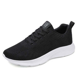 Zapatillas Deportivas Casuales de Mujer con Cordones, Transpirables, Acolchadas, de Malla, Diseño Moderno, Color Blanco, Tallas Grandes, Tendencia de Moda para Todas las Temporadas - Product Image 2