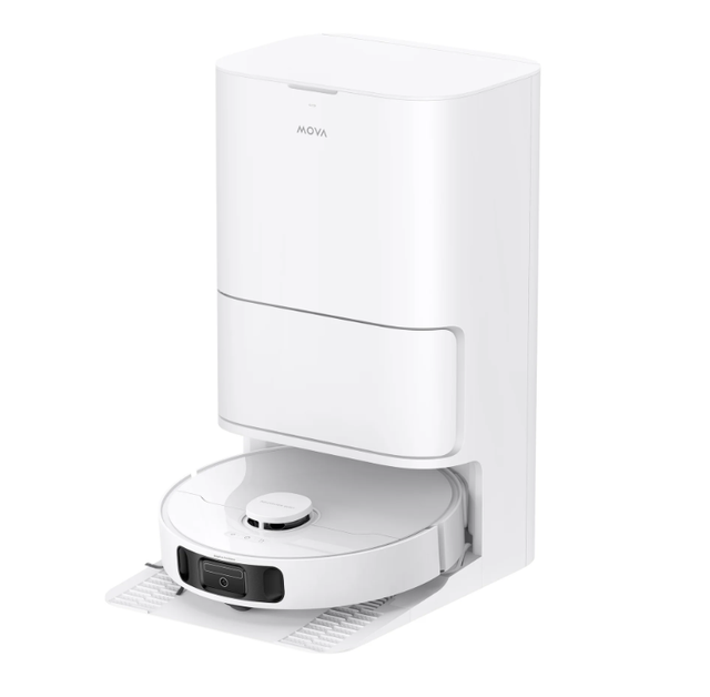 For Mova E40 Ultra Robot Vacuum and Mop 19,000Pa Suction Extendable&Liftable Mop All-in-One Station Auto-Empty Auto Washing Mova