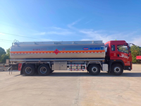Camion-citerne à huile robuste 8x4, 30,5 m³, 350 CV, en alliage d'aluminium, pour le transport d'essence et de diesel