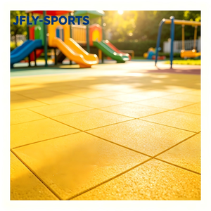 Dalles de sol emboîtables JFLY-SPORTS 30 mm en plastique antidérapant pour aire de jeux extérieure et intérieure - Product Image 1