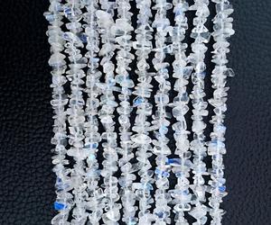 หินมูนสโตนสีรุ้งธรรมชาติยาว16นิ้ว2019แบบไม่เจียระไนแบบเรียบของแท้จากผู้ผลิต - Product Image 4