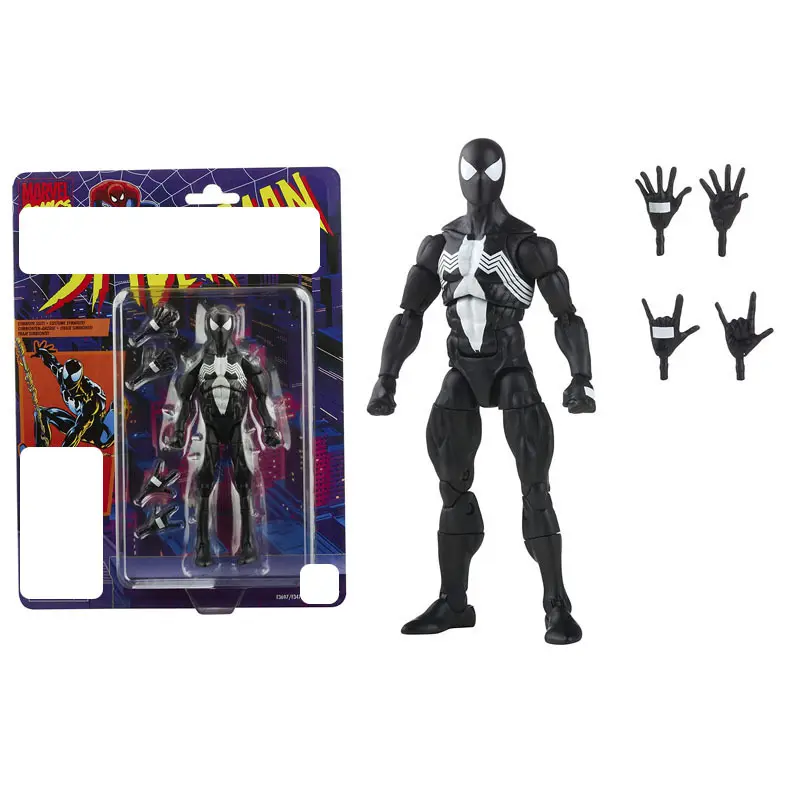 High-quality Spider-Man PVC toy Venom Spider-Man Joint movable Face changing handsoffice model decoration